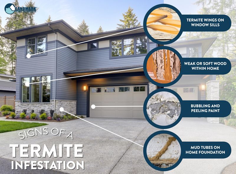 signs of termite infestation